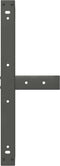 vidaXL - Salontafelpoten - 2 - st - T-vormig - 60x25x(30-31) - cm - staal - antraciet