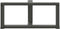 vidaXL - Salontafelpoten - 2 - st - T-vormig - 60x25x(30-31) - cm - staal - antraciet