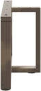 vidaXL - Salontafelpoten - 2 - st - T-vormig - 60x25x(42-43) - cm - staal - naturel