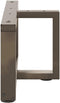 vidaXL - Salontafelpoten - 2 - st - T-vormig - 70x25x(30-31) - cm - staal - naturel
