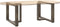 vidaXL - Salontafelpoten - 2 - st - T-vormig - 70x25x(42-43) - cm - staal - naturel