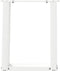 vidaXL - Salontafelpoten - 2 - st - U-vormig - 28x(42-43) - cm - staal - wit