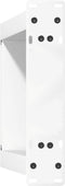 vidaXL - Salontafelpoten - 2 - st - U-vormig - 28x(42-43) - cm - staal - wit