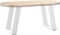 vidaXL - Salontafelpoten - 2 - st - U-vormig - 28x(42-43) - cm - staal - wit