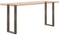 vidaXL - Salontafelpoten - 2 - st - U-vormig - 28x(72-73) - cm - staal - naturel