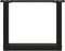 vidaXL - Salontafelpoten - 2 - st - U-vormig - 40x(30-31) - cm - staal - zwart