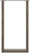 vidaXL - Salontafelpoten - 2 - st - U-vormig - 40x(90-91) - cm - staal - naturel
