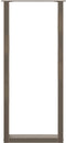vidaXL - Salontafelpoten - 2 - st - U-vormig - 50x(110-111) - cm - staal - naturel
