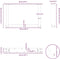 vidaXL - Salontafelpoten - 2 - st - U-vormig - 50x(30-31) - cm - staal - antraciet