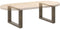 vidaXL - Salontafelpoten - 2 - st - U-vormig - 50x(30-31) - cm - staal - naturel