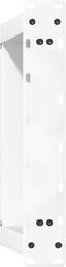 vidaXL - Salontafelpoten - 2 - st - U-vormig - 50x(30-31) - cm - staal - wit