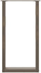 vidaXL - Salontafelpoten - 2 - st - U-vormig - 50x(90-91) - cm - staal - naturel
