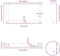 vidaXL - Salontafelpoten - 2 - st - U-vormig - 60x(30-31) - cm - staal - wit
