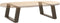 vidaXL - Salontafelpoten - 2 - st - U-vormig - 60x(30-31) - cm - staal - naturel