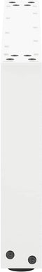 vidaXL - Salontafelpoten - 2 - st - U-vormig - 60x(30-31) - cm - staal - wit
