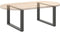 vidaXL - Salontafelpoten - 2 - st - U-vormig - 60x(42-43) - cm - staal - antraciet