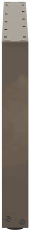 vidaXL - Salontafelpoten - 2 - st - U-vormig - 70x(42-43) - cm - staal - naturel