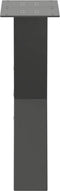 vidaXL - Salontafelpoten - 2 - st - X-vormig - 28x(42-43) - cm - staal - antraciet