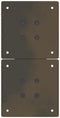 vidaXL - Salontafelpoten - 2 - st - X-vormig - 28x(42-43) - cm - staal - naturel
