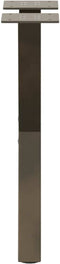 vidaXL - Salontafelpoten - 2 - st - X-vormig - 28x(42-43) - cm - staal - naturel