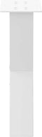 vidaXL - Salontafelpoten - 2 - st - X-vormig - 28x(42-43) - cm - staal - wit