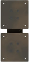 vidaXL - Salontafelpoten - 2 - st - X-vormig - 30x(30-31) - cm - staal - naturel