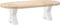 vidaXL - Salontafelpoten - 2 - st - X-vormig - 30x(30-31) - cm - staal - wit