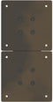 vidaXL - Salontafelpoten - 2 - st - X-vormig - 38x(42-43) - cm - staal - naturel