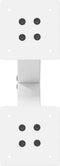 vidaXL - Salontafelpoten - 2 - st - X-vormig - 38x(42-43) - cm - staal - wit