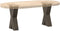 vidaXL - Salontafelpoten - 2 - st - X-vormig - 38x(42-43) - cm - staal - naturel