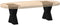 vidaXL - Salontafelpoten - 2 - st - X-vormig - 40x(30-31) - cm - staal - zwart