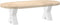vidaXL - Salontafelpoten - 2 - st - X-vormig - 40x(30-31) - cm - staal - wit