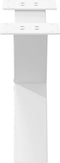 vidaXL - Salontafelpoten - 2 - st - X-vormig - 50x(30-31) - cm - staal - wit
