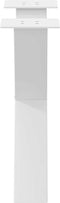 vidaXL - Salontafelpoten - 2 - st - X-vormig - 50x(42-43) - cm - staal - wit