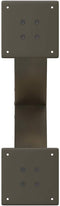 vidaXL - Salontafelpoten - 2 - st - X-vormig - 60x(30-31) - cm - staal - naturel