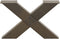 vidaXL - Salontafelpoten - 2 - st - X-vormig - 60x(30-31) - cm - staal - naturel