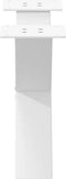 vidaXL - Salontafelpoten - 2 - st - X-vormig - 60x(30-31) - cm - staal - wit