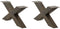 vidaXL - Salontafelpoten - 2 - st - X-vormig - 70x(30-31) - cm - staal - naturel