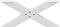 vidaXL - Salontafelpoten - 2 - st - X-vormig - 70x(30-31) - cm - staal - wit
