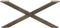 vidaXL - Salontafelpoten - 2 - st - X-vormig - 70x(30-31) - cm - staal - naturel