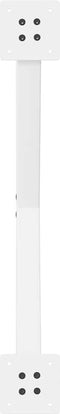 vidaXL - Salontafelpoten - 2 - st - X-vormig - 70x(30-31) - cm - staal - wit