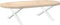 vidaXL - Salontafelpoten - 2 - st - X-vormig - 70x(30-31) - cm - staal - wit