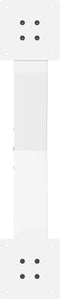 vidaXL - Salontafelpoten - 2 - st - X-vormig - 70x(30-31) - cm - staal - wit
