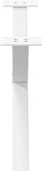 vidaXL - Salontafelpoten - 2 - st - X-vormig - 70x(30-31) - cm - staal - wit