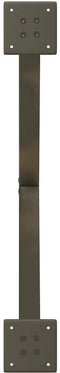 vidaXL - Salontafelpoten - 2 - st - X-vormig - 70x(42-43) - cm - staal - naturel