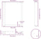vidaXL - Salontafelpoten - 3 - st - U-vormig - 70x(72-73) - cm - staal - wit