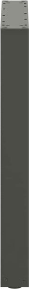 vidaXL - Salontafelpoten - 3 - st - U-vormig - 70x(72-73) - cm - staal - naturel