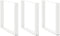 vidaXL - Salontafelpoten - 3 - st - U-vormig - 90x(72-73) - cm - staal - wit