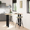 vidaXL - Salontafelpoten - 4 - st - 100-102 - cm - staal - zwart