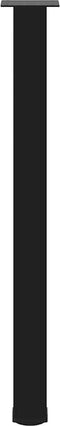 vidaXL - Salontafelpoten - 4 - st - 100-102 - cm - staal - zwart
